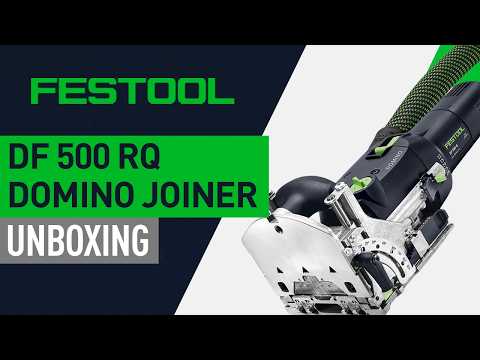 Unboxing the Festool Domino DF 500 RQ Joiner