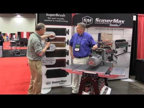 The SuperMax Drum Sander with Scott Phillips