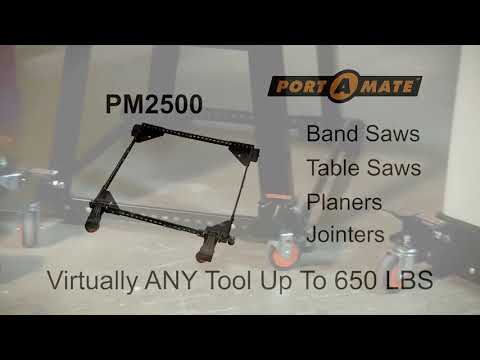 Portamate Heavy-Duty Universal Mobile Base PM-2500