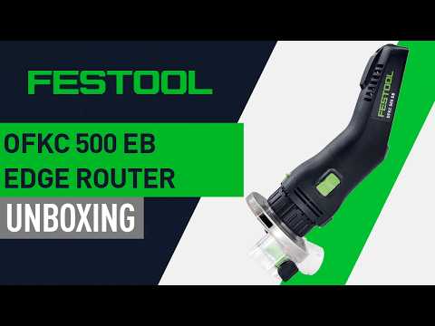 Unboxing the Festool OFKC 500 EB Edge Router