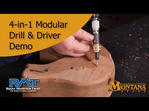 Montana Brand Tools: 4-in-1 Modular Drill and Driver