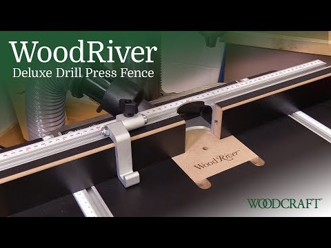 WoodRiver Deluxe Drill Press Fence - Product Video