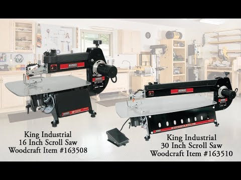 King 16 Inch Scroll Saw