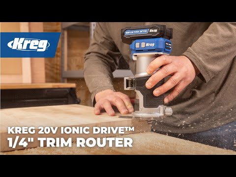 Kreg 20V Ionic Drive 1/4\" Trim Router