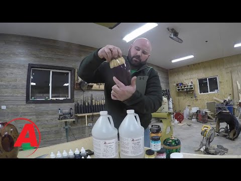 Keith Lackner's three golden rules for casting with Alumilite Clear Slow resin & wood