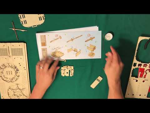 UGears Mechanical Treasure Box Assembly Instructions Video by UGears US
