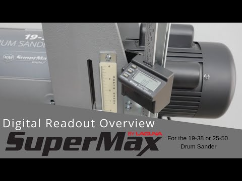 Digital Read Out for the 19-38 or 25-50 Drum Sander
