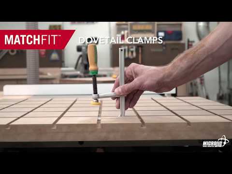 MicroJig MATCHFIT DOVETAIL CLAMPS Trailer