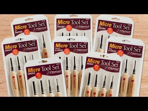 Buy Flexcut Sweeps Micro Tool Set - MT300 at Woodcraft