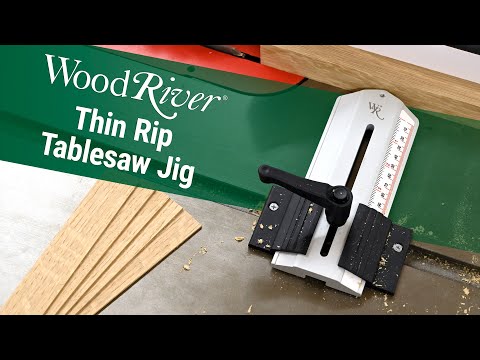 Make Thin Strips Safely With the WoodRiver Thin Rip Table Saw Jig