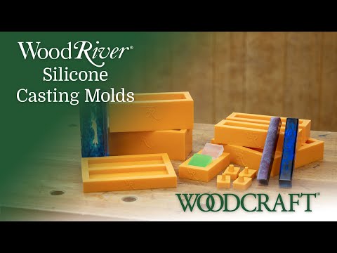 Easy Resin Blanks with the WoodRiver Silicone Casting Molds