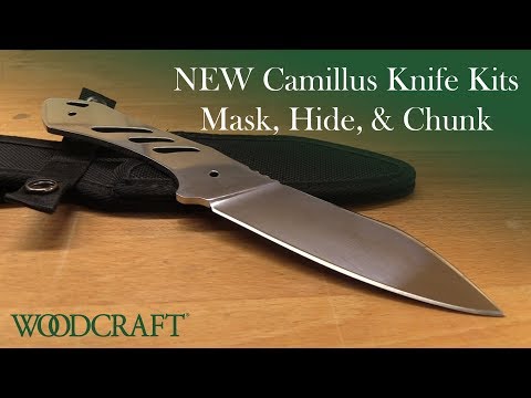 Camillus Knife Kits; Hide, Mask, & Chunk Overview