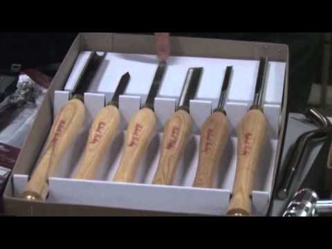 Robert Sorby Chisels and Turning Set Presented by
