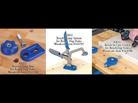 KREG Bench Clamp Base for Bench Dog Holes