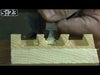 Black Resin Hand Saw Dovetail alt 999