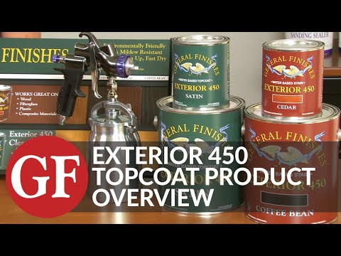 Exterior 450 Topcoat, Product Overview
