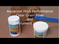 Aqua Coat High Performance Clear Grain Filler and Instrument Lacquer