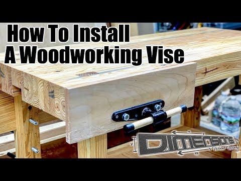 How To Install A Woodworking Vise, Woodworking Quick Release Vise