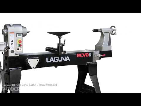 The Laguna Revo 2436 Lathe Presented by Woodcraft