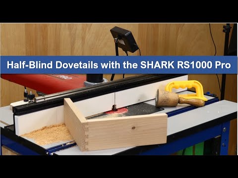 Half-blind Dovetail App on Shark RS1000 Pro