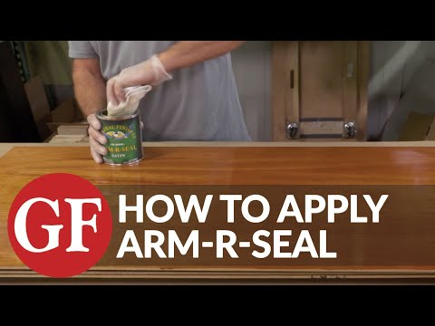 How To Apply Arm-R-Seal Top Coat