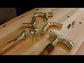 Cane Coupling Hardware - Brass alt 999