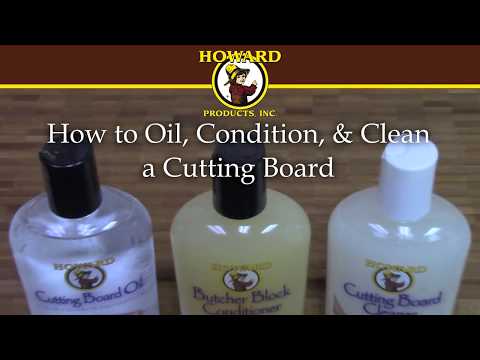 How to Oil, Condition, & Clean a Cutting Board
