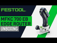 Unboxing the Festool MFKC 700 EB Modular Edge Router