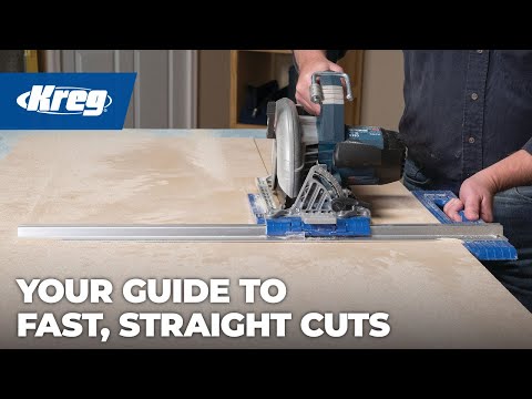 Kreg Rip-Cut Cross Cut Circular Saw Guide Video