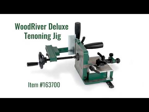 WoodRiver Deluxe Tenoning Jig Video