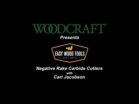 Easy Wood Tools Negative Rake Carbide Cutters
